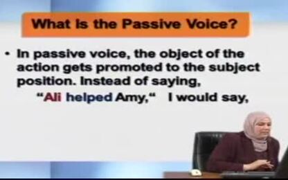 What is the Passive Voice?