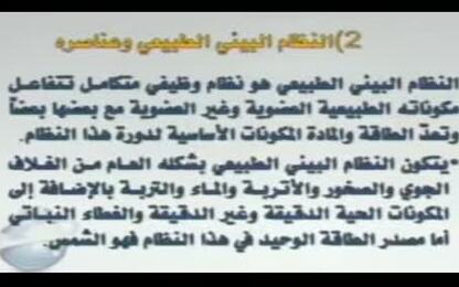 النظام البيئي وعناصره ودورة الماء