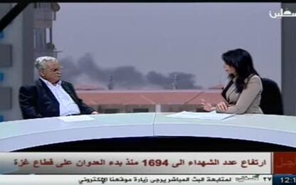لقاء أ. د . يونس عمرو على شاشة تلفزيون فلسطين حول العدون على قطاع غزة