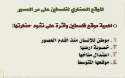 موقع فلسطين الحضاري
