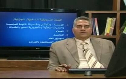 البيئة التسويقية الداخلية
