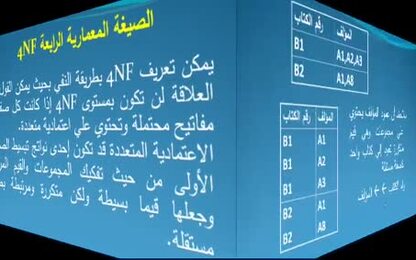 نموذج التطبيع الرابع والخامس